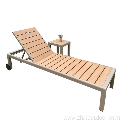 Wooden Garden Furniture Outdoor Pool Chair Sun Lounger